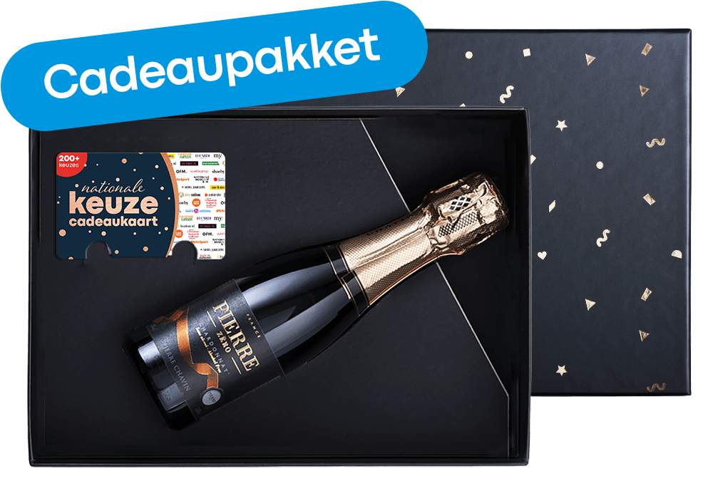 Cadeaupakket 'Chardonnay mousserend 0%' (200 ml)